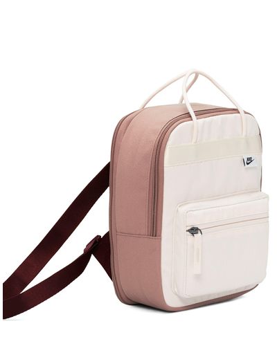nike premium mini backpack in cream