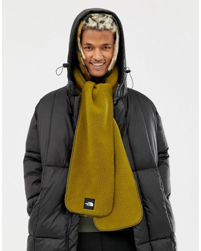 The North Face Denali Fleece Scarf In Green for Men - Lyst