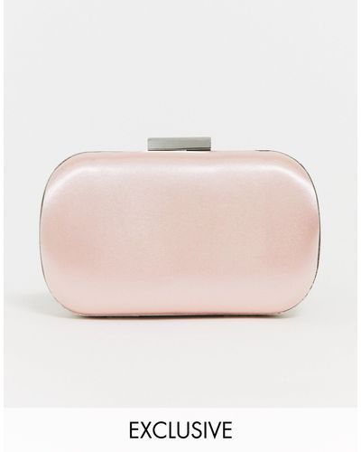 Esclusiva - Pochette rigida rosa chiaro con tracolla rimovibile di True  Decadence in Rosa | Lyst