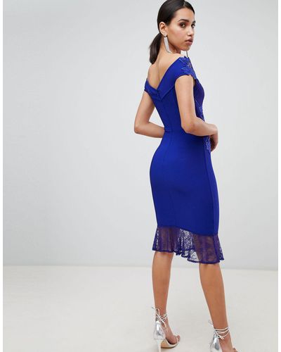 flippy hem midi dress