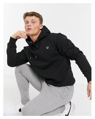 Sudadera capucha negra de Sudaderas para Hombre de JACK \u0026 JONES |  FASHIOLA.es - Página 2