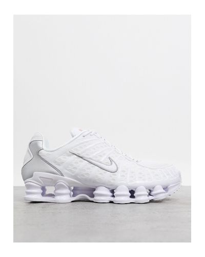 Shox TL Zapatillas Nike de Encaje de color Blanco para hombre | Lyst