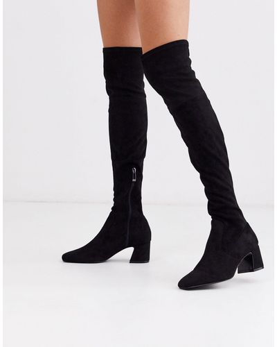 Botas Stradivarius de color Negro | Lyst