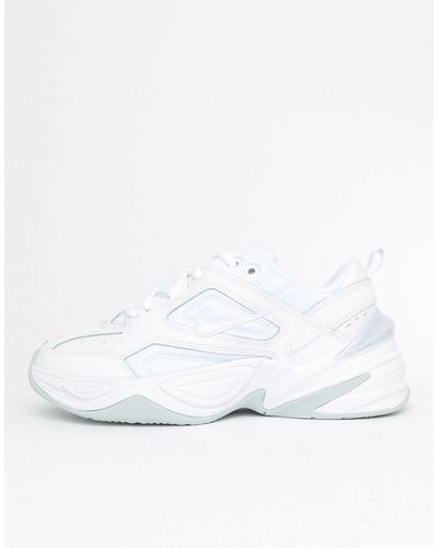 Nike Triple M2k Tekno Trainers in White - Lyst