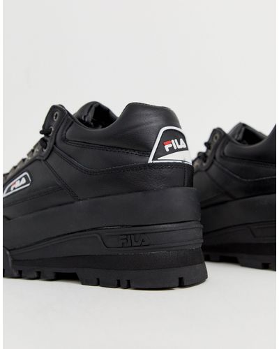 fila trailblazer wedge black