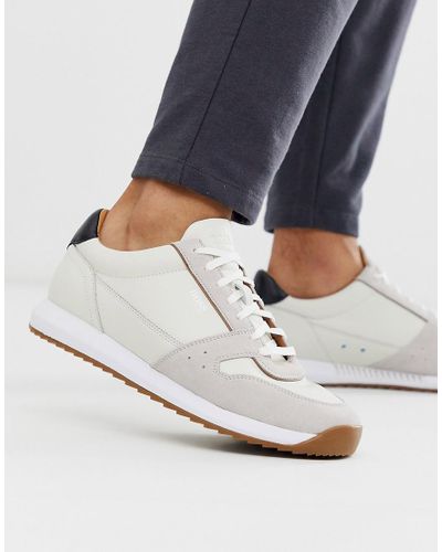 boss sonic trainers white