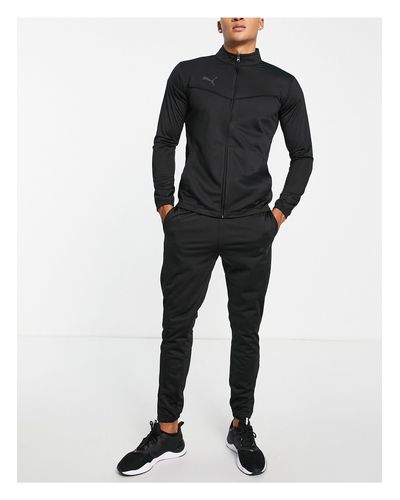 black puma tracksuit