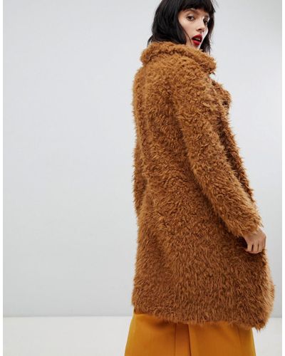vero moda teddy coat