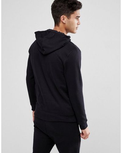 Sudadera negra con capucha de Stradivarius de Denim de color Negro para  hombre | Lyst