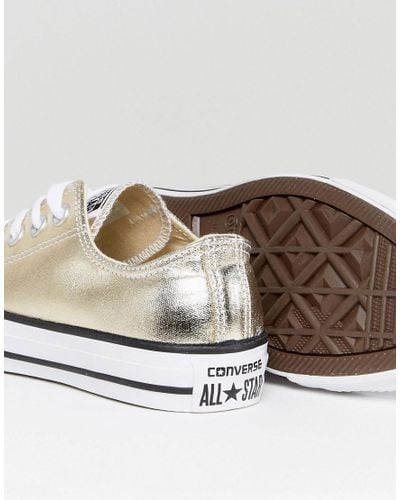 converse all star ox gold