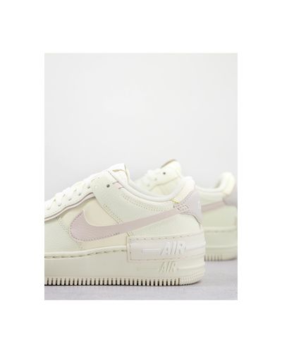 Nike air - force 1 '07 - sneakers bianche arancioni e beige-arancione asos  lacci arancione - Stileo.it