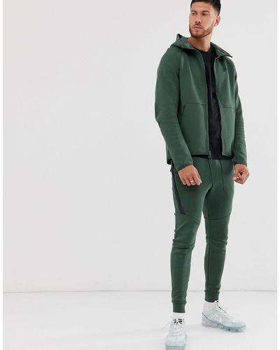 khaki green fleece