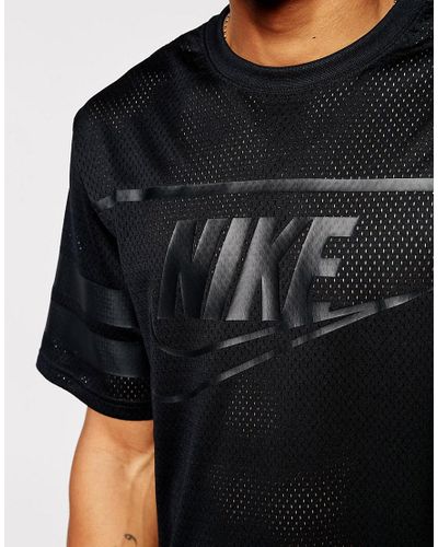 nike mesh t shirt mens