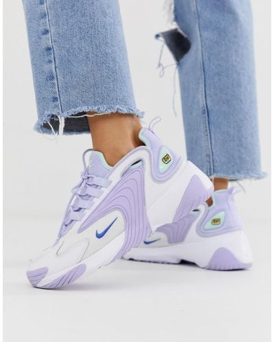 nike lilac zoom 2k