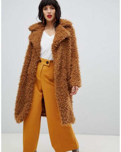 vero moda oversized teddy jacket