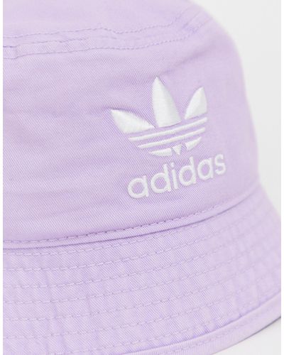 adidas bucket hat lilac