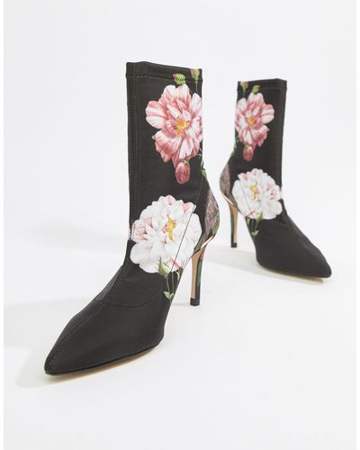 ted baker floral boots