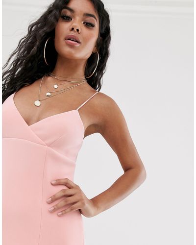 lea split midi dress