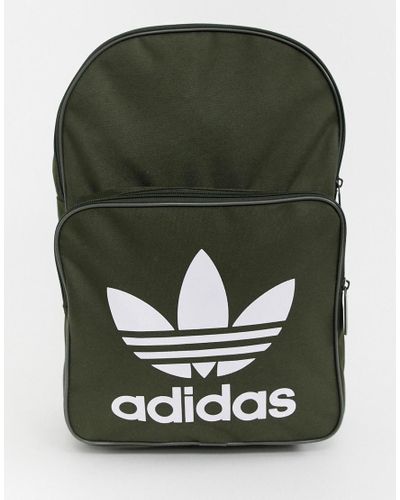 khaki adidas backpack
