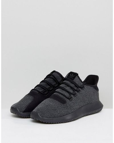 adidas Originals Tubular Shadow Sneakers in Black for Men - Lyst
