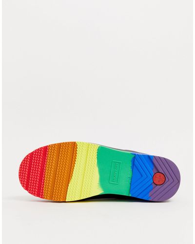 hunter rainbow wellies