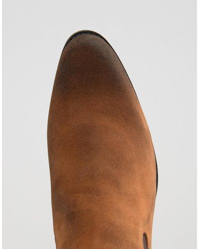 pointed toe brown suede boots