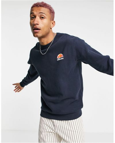 Sudadera con logo pequeño en diveria Ellesse de hombre de color Azul | Lyst
