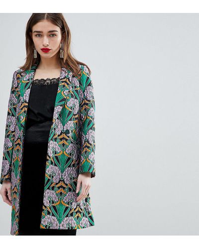 asos slim coat