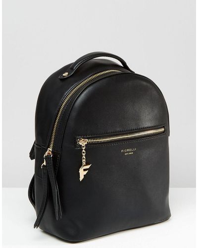 fiorelli anouk mini black backpack