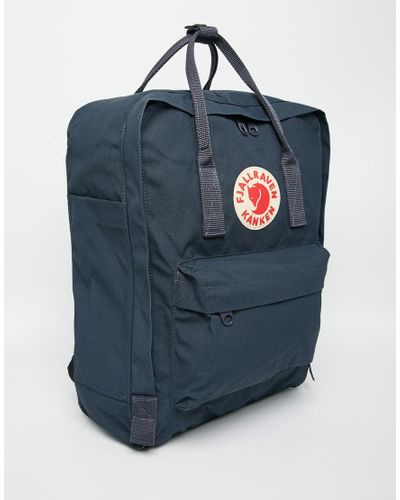 Fjallraven Classic Kanken In Navy in Blue | Lyst