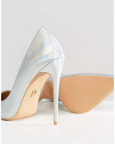 lost ink silver heels