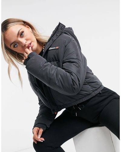 ellesse white puffer jacket