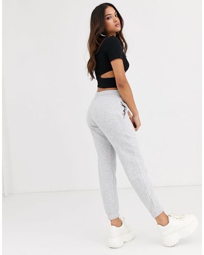 Collusion Denim Petite Skinny jogger in Gray - Lyst