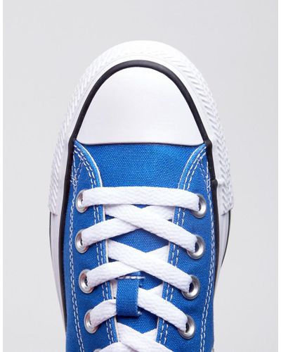 royal blue chucks low top