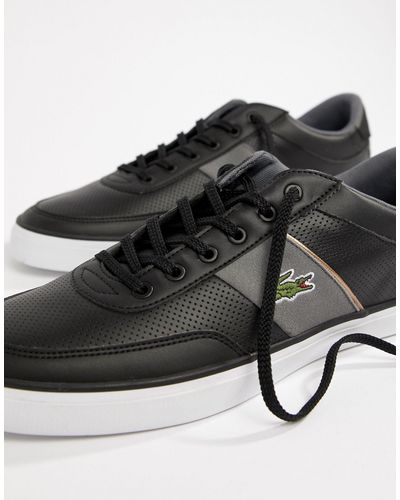 Lacoste Court Master 318 1 Sneakers in Black for Men | Lyst