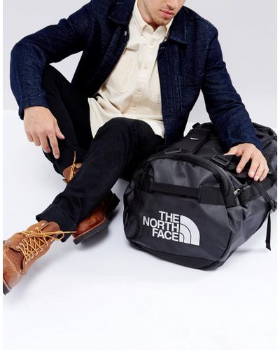 north face duffel medium black