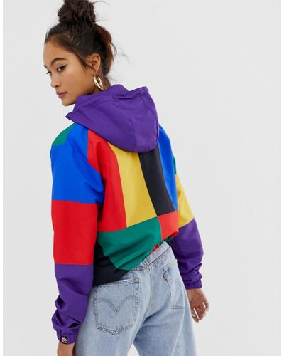 ellesse colour block jacket