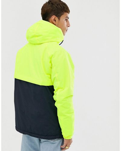 pull and bear half zip jacket