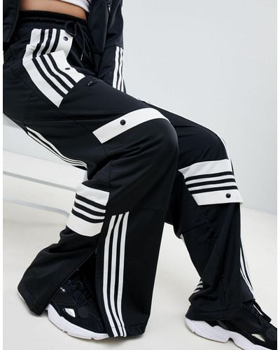 deconstructed track pants