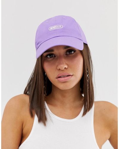 nike cap purple