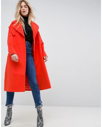 acne studios wool blend coat