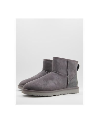 Botas bajas cortas UGG de hombre de color Gris - Lyst