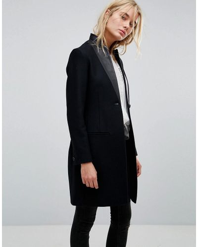 Allsaints leni stud coat best sale