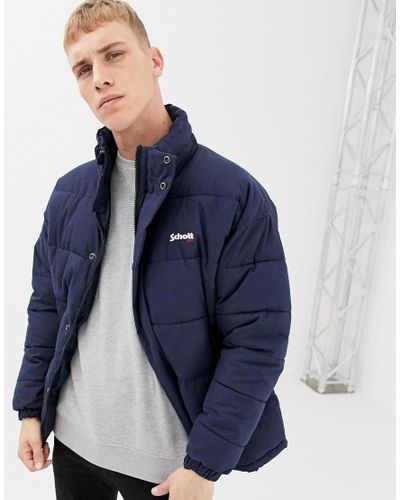 schott padded jacket