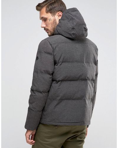 RVLT Synthetic Revolution Padded Jacket With Hood in Black for Men - Lyst