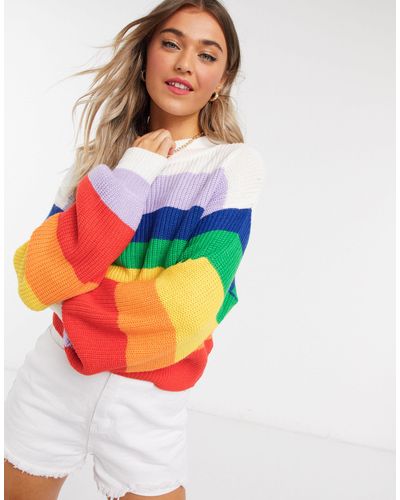 monki rainbow sweater