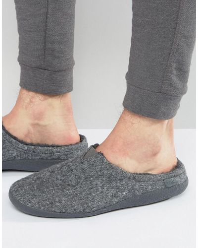 TOMS Rubber Mens Grey Textile Berkeley Slippers Men's Slippers In Grey in  Grey for Men - Lyst