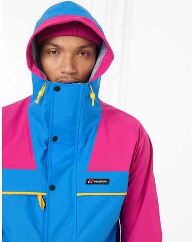Berghaus Synthetic Tempest 89 Jacket in Pink (Blue) for Men - Lyst