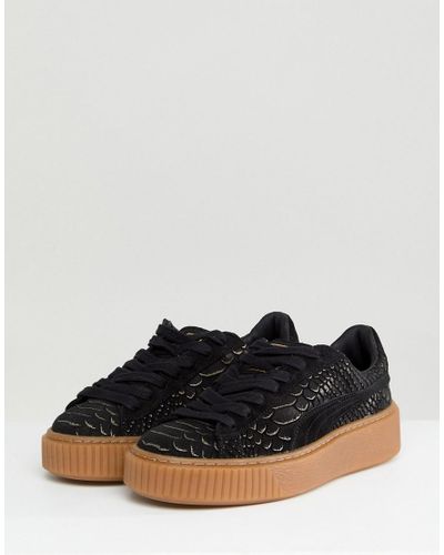 puma platform exotic womens