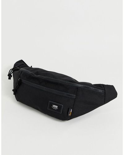 vans black fanny pack